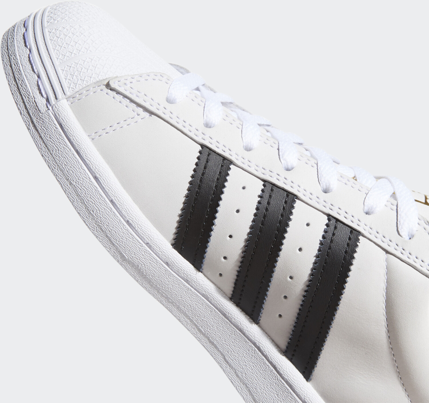 Superstar 2 black white gold best sale