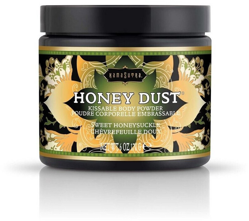 Kama Sutra Honey Dust Kissable Body Powder - Sweet Honeysuckle (170 g)