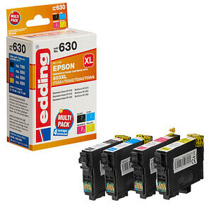 energy ink Multipack EB603XL ersetzt Epson 603 XL 4er bk/c/m/y MPE603XL Nr.  603 XL