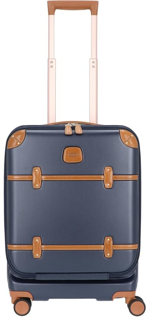 Bric's Milano Bellagio 4 Wheel Trolley 55 cm (BBG28312) blue/tan