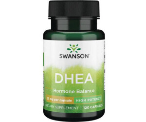 Lieferung aus DE Swanson DHEA25 mg 120 Kapseln 