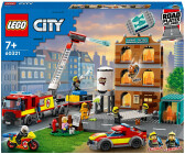 Soldes LEGO City - Le camion d'intervention des pompiers (60374) 2024 au  meilleur prix sur