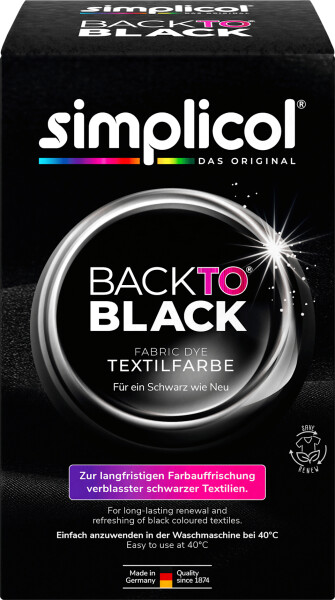 Simplicol Textilfarbe Back to Black 400g, Bild 4