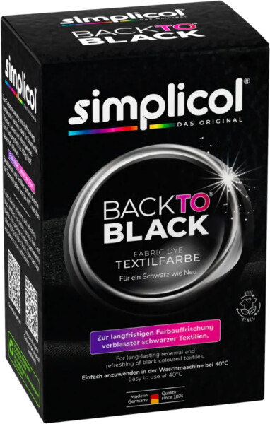 Simplicol Textilfarbe Back to Black 400g, Bild 5