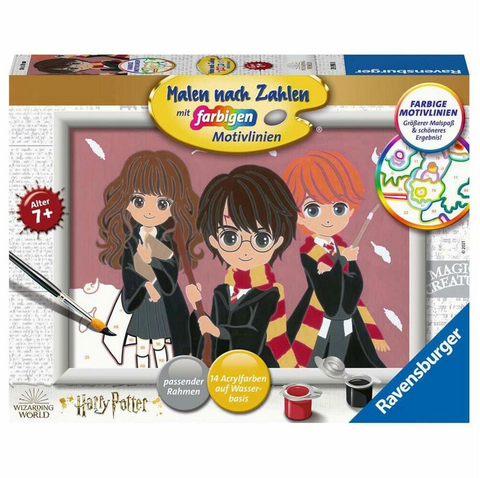 Ravensburger Painting by numbers - Magic friendship