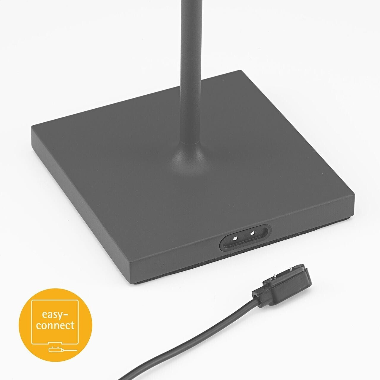 Sigor Nuindie Square LED 37cm anthracite