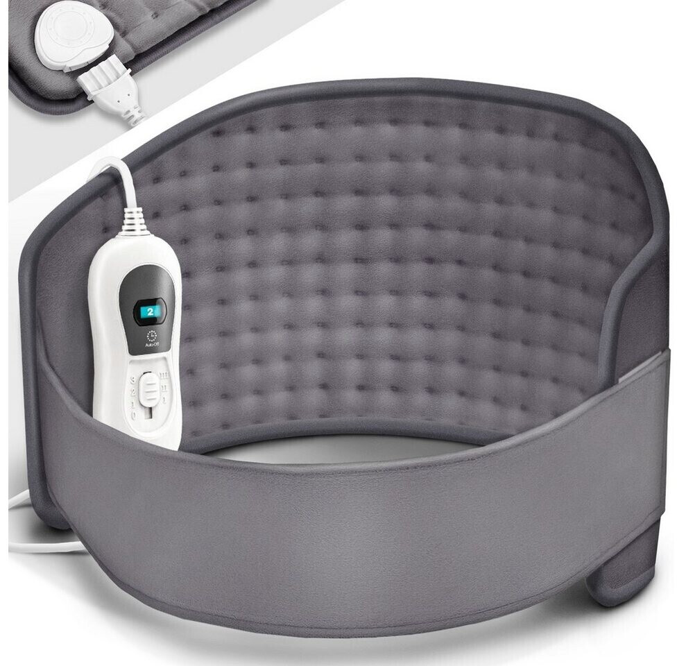 sinnlein electric heating belt for abdomen and back, grey (1211-001)