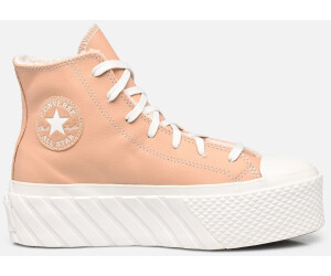 converse platform vintage white