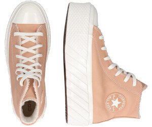 converse platform vintage white