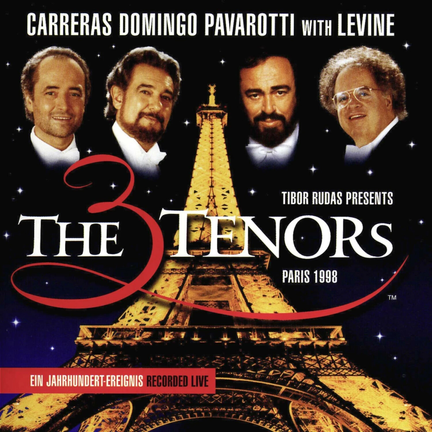 Carreras/Domingo/Pavarotti/Levine - Drei Tenöre In Paris, 1998 (CD)