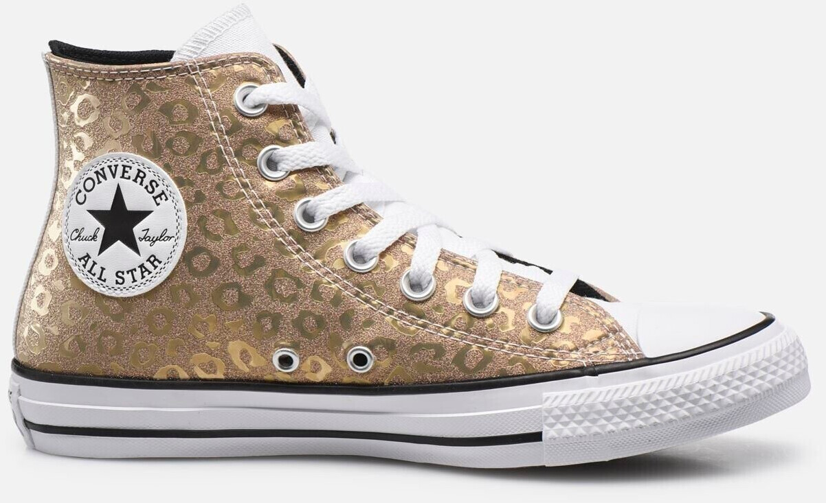 metallic converse