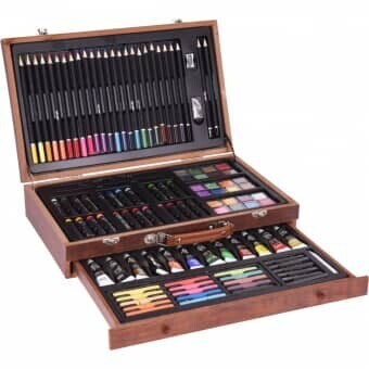 Koopman Drawing and painting case - 112 parts