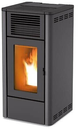 MCZ Gio Air 8 kW Steel Black