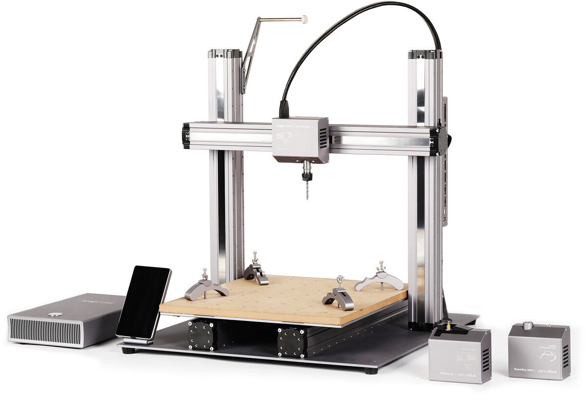 Snapmaker 2.0 A350T 3-in-1 + Laser + CNC Fräse + Gehäuse EU Version