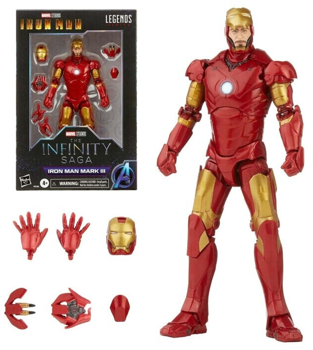 Hasbro Marvel Iron Man - Legends Series The Infinity Saga - Iron Man Mark 3 15cm
