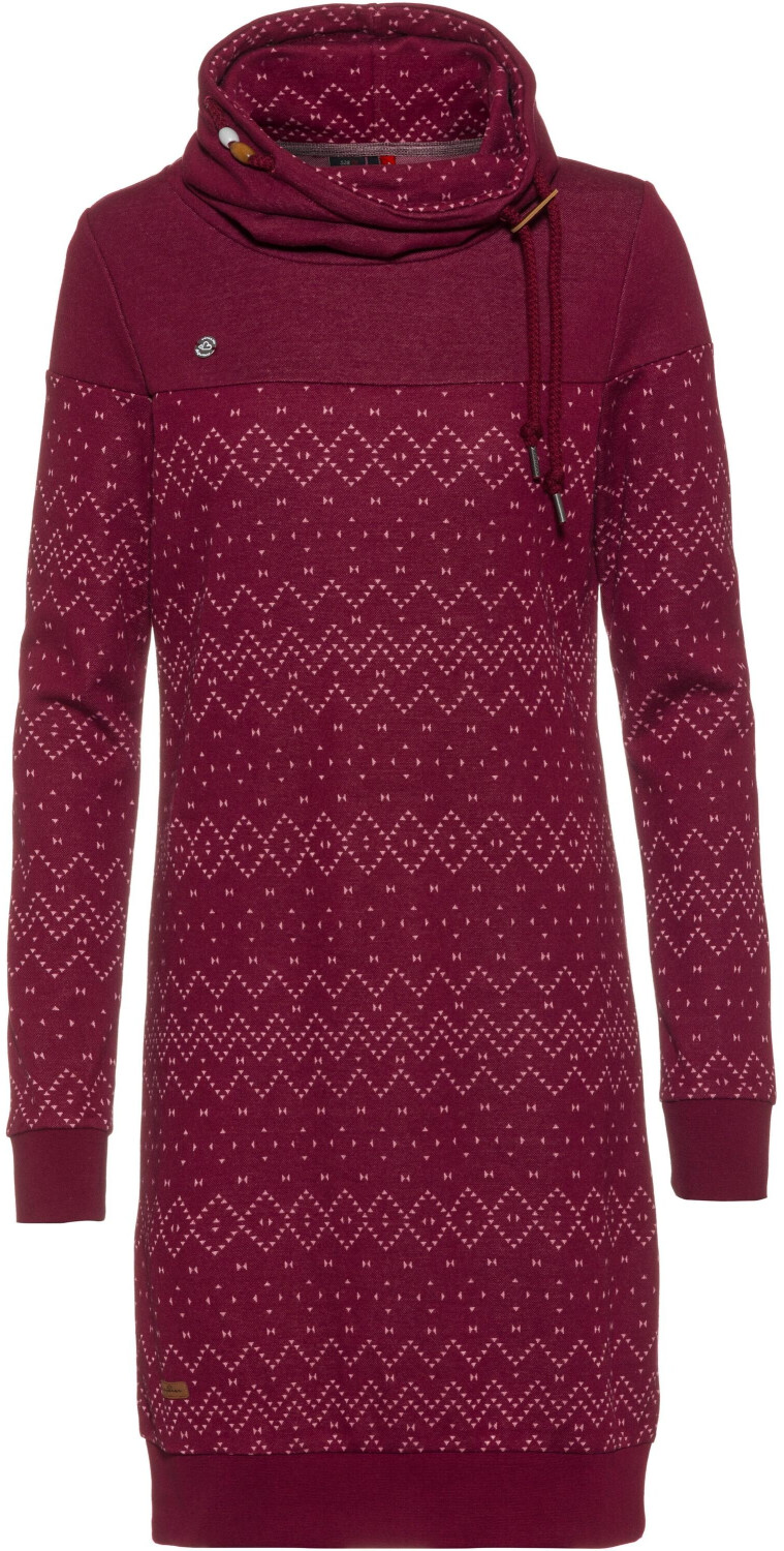 Ragwear Chloe Dress wine red