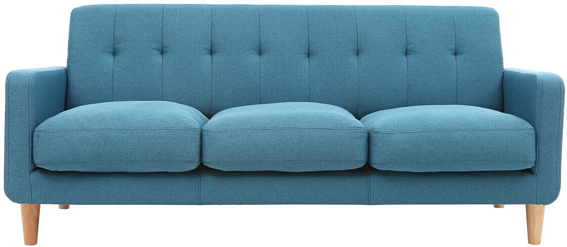 Miliboo Luna 3 places bleu canard