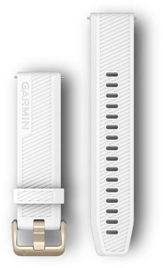 Garmin Strap One Size white/Brushed rose gold