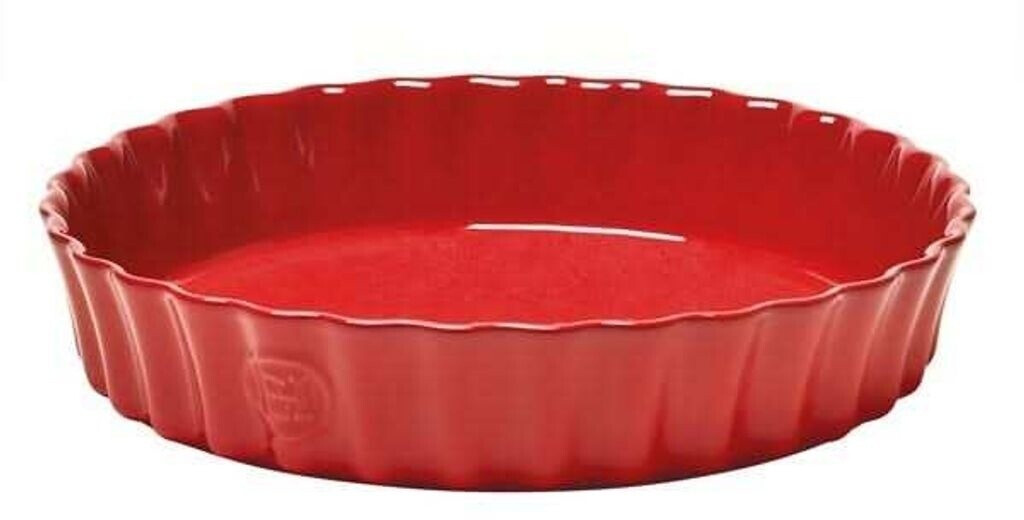Emile Henry Tourtière haute en céramique Ø28 cm Rouge grand cru