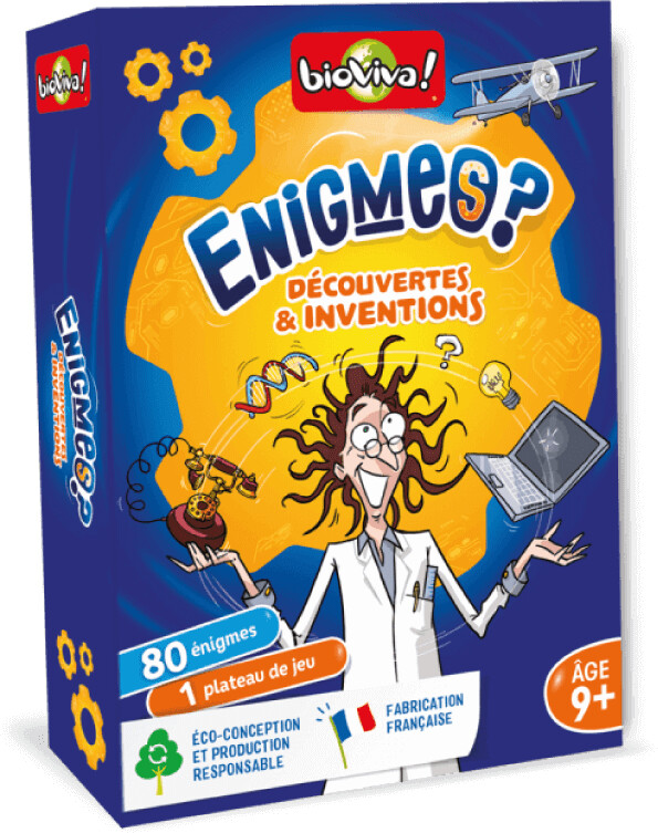 Énigmes - Découvertes et inventions
