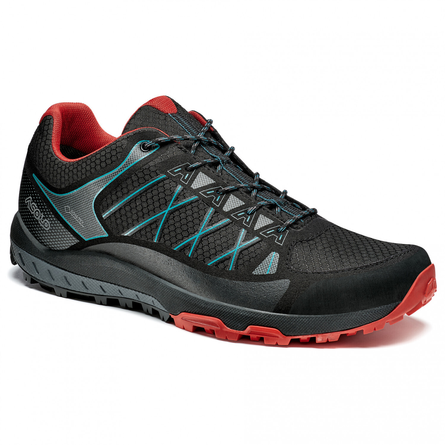Asolo Grid GV Men black/red