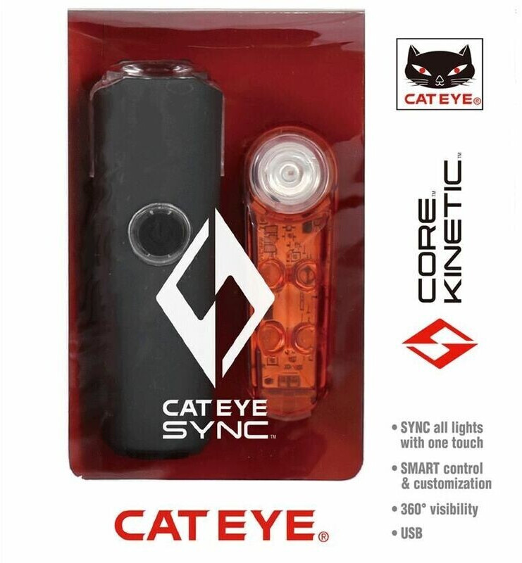 Cateye Sync Set Core & Kinetic Front & Rear Set ab 89,99