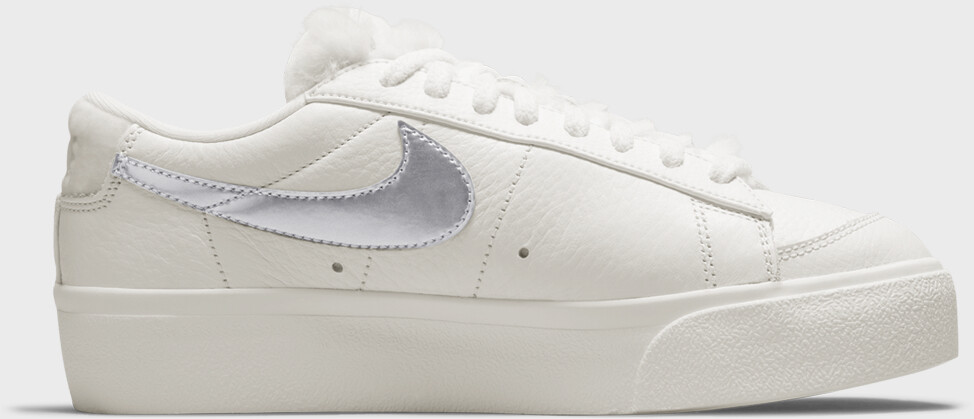 Nike blazer womens cheap silver