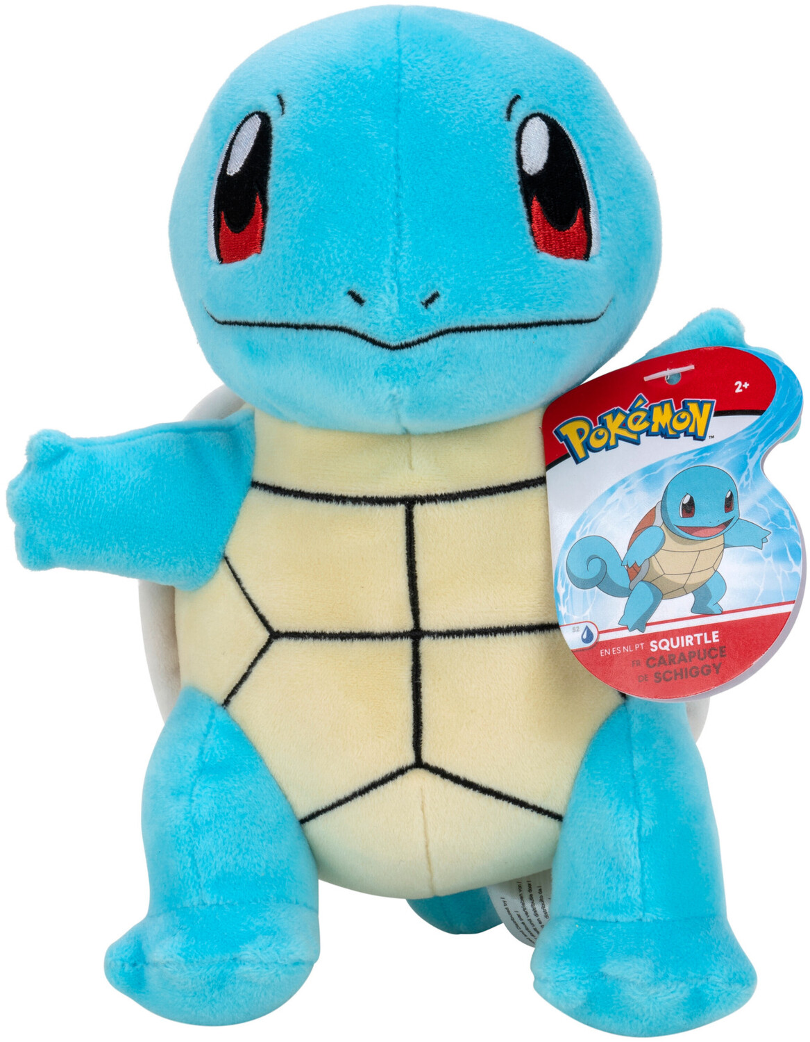 Jazwares Pokémon Cuddly Toy Schiggy 20cm