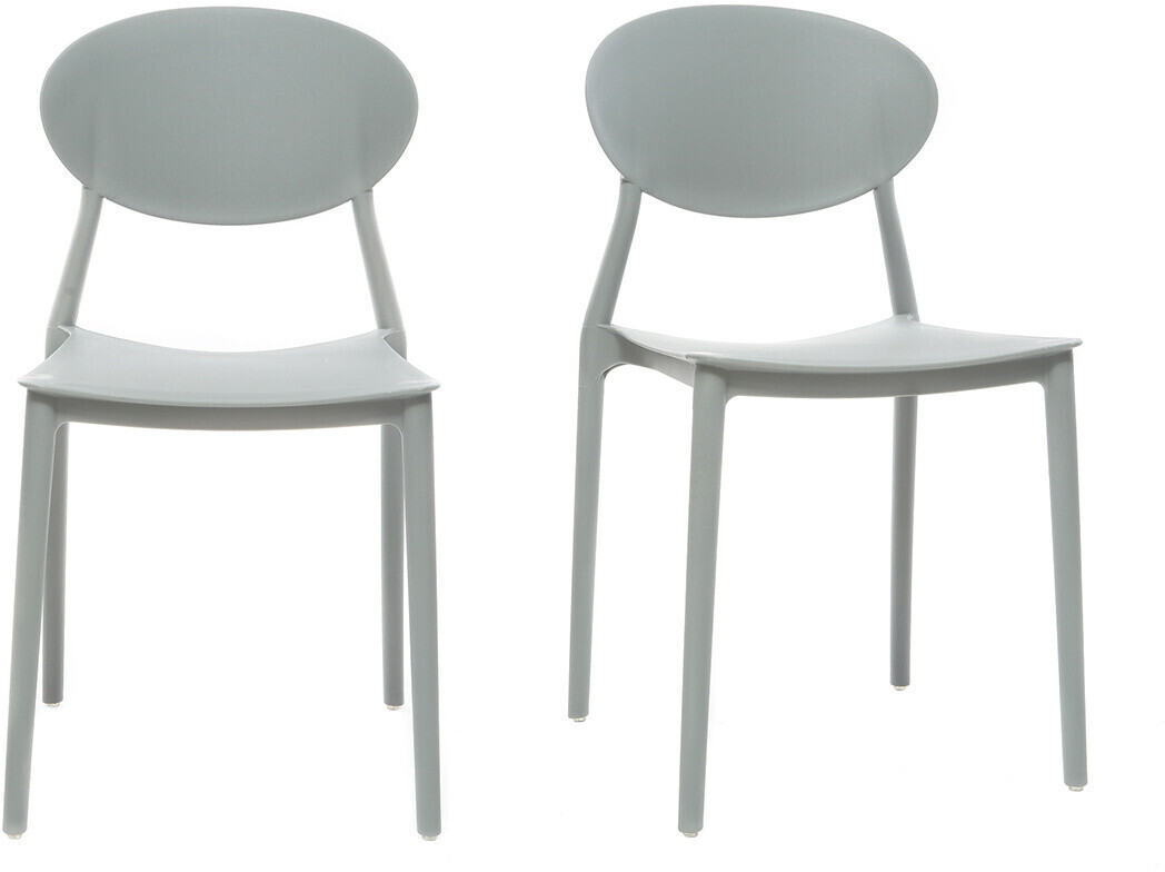 Miliboo Chaise Anna gris