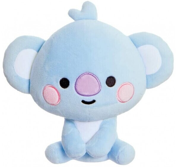 Photos - Soft Toy BT21 BT21 Cuddly Toy Koya 20cm Light Blue