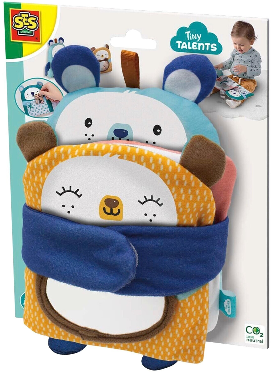SES Creative Album photo en tissu doux Tiny Talents
