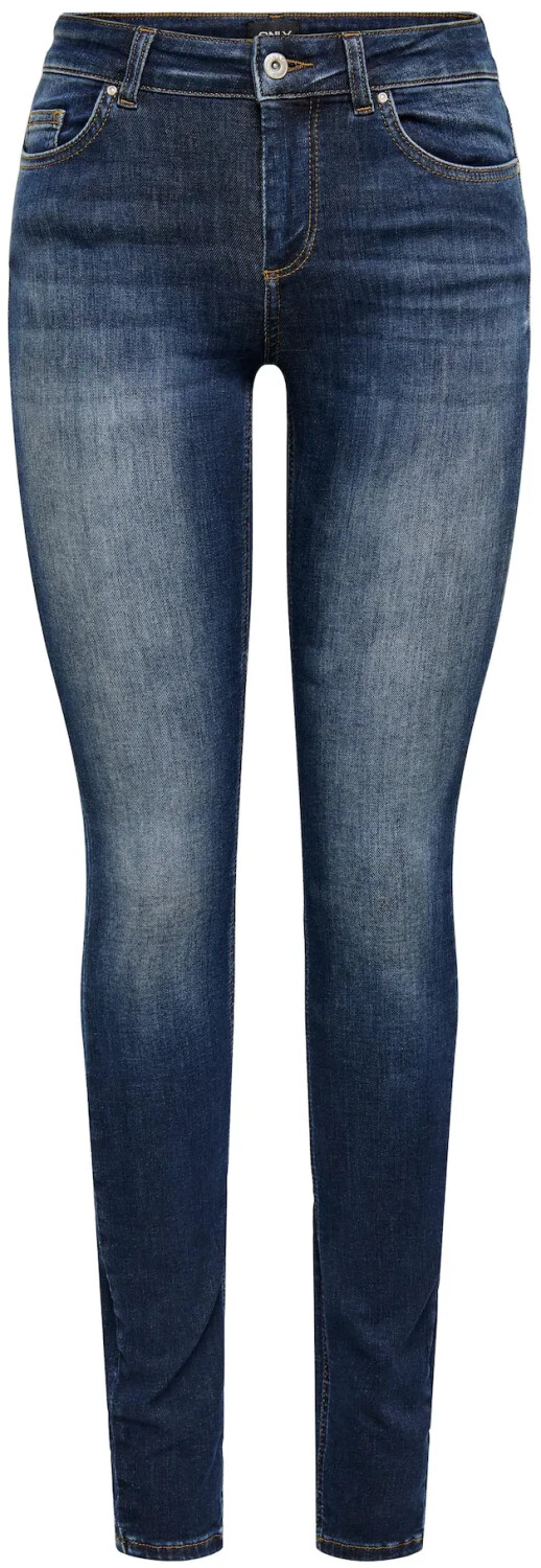 Blush Life Mid Raw Jeans Light Blue Denim