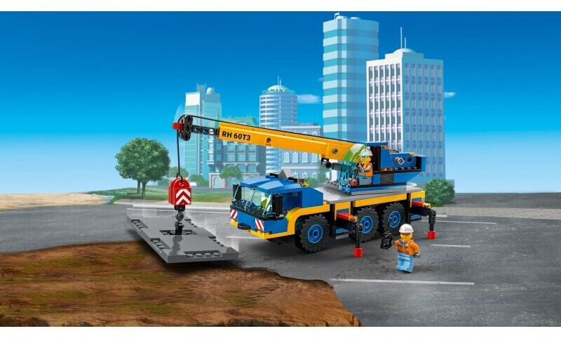 Soldes LEGO City - La grue mobile (60324) 2024 au meilleur prix sur
