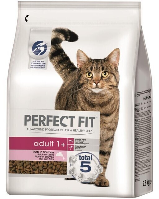Perfect Fit Cat Adult 1+ Dry Food Salmon 2,8kg