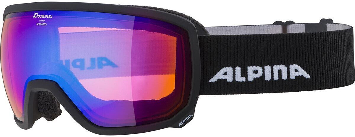 Alpina Sports Scarabeo Q-Lite A7256835 black matt/mirror blue