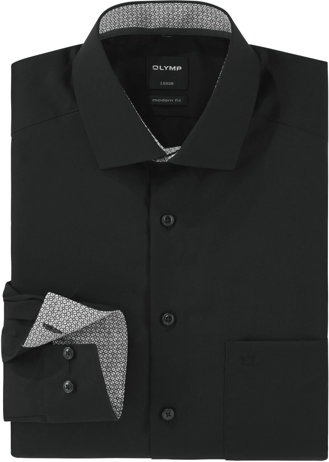 (0743-64-68) ab Kent OLYMP € bei Preisvergleich schwarz Global | Hemd Modern Luxor 53,94 Fit