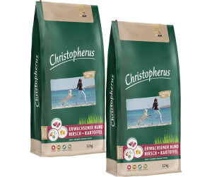 Christopherus Getreidefrei Adult Hunde-Trockenfutter Hirsch & Kartoffeln ab  27,68  inkl. Versand | Vergleiche 33 Angebote auf idealo.de