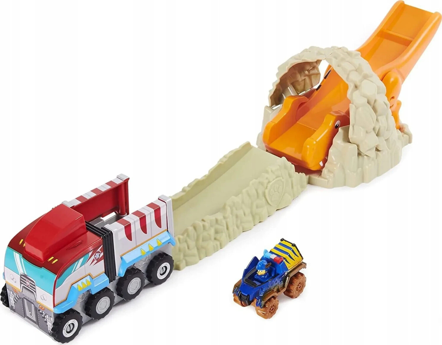 Spin Master Paw Patrol True Metal - Chase T-Rex Rescue Set