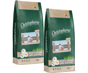 Christopherus Welpe und Junghund Trockenfutter Lamm & Kartoffel ab 26,89   inkl. Versand | Vergleiche 31 Angebote auf idealo.de