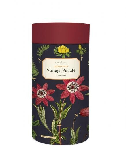 Cavallini Herbarium Vintage Puzzle 1000 pieces