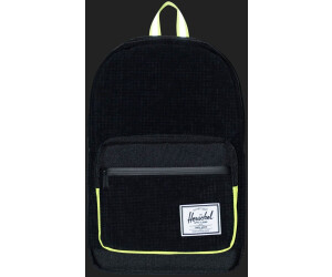 Herschel Pop Quiz Backpack Black Enzyme Ripstop/Black/Safety Yellow