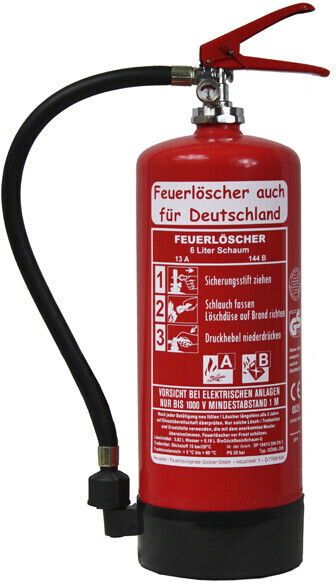 Feuerlöscher 1 kg DIN EN3-7