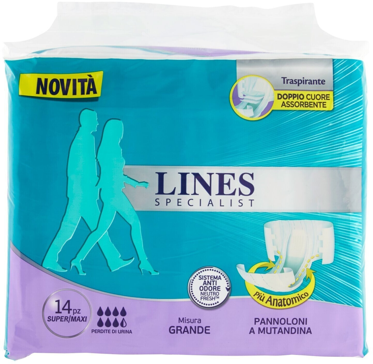 Lines Specialist Classic Unisex Super (30 pcs.) Size L