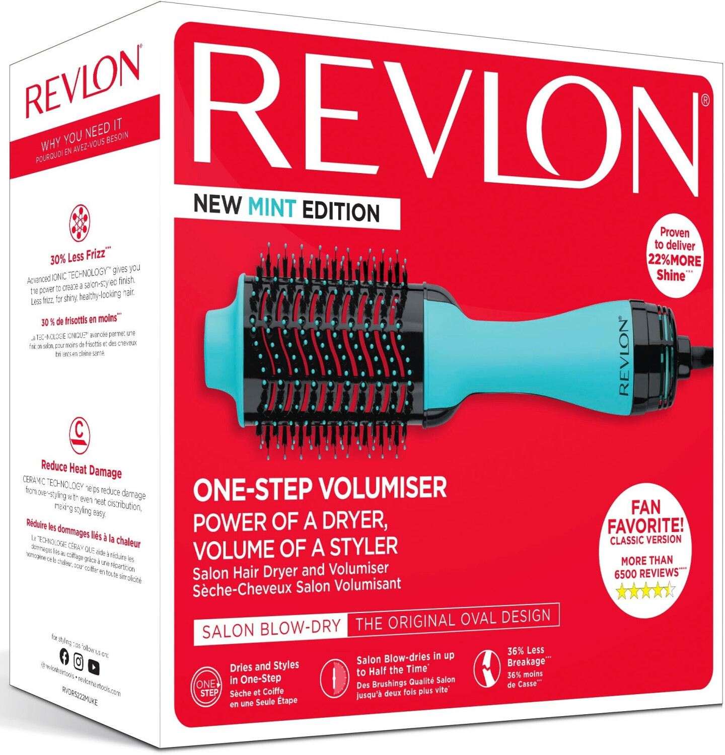 Revlon One-Step Volumiser (RVDR5222MUKE) ab 42,68 € | Preisvergleich bei
