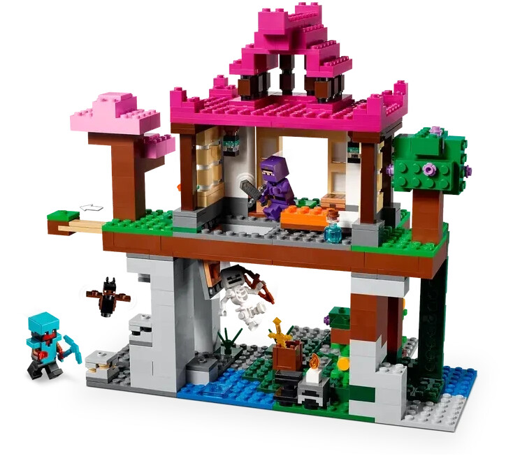LEGO 21183 Minecraft Le Camp d'Entraînement: Jouet de Construction