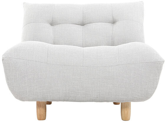 Miliboo Fauteuil Yumi gris