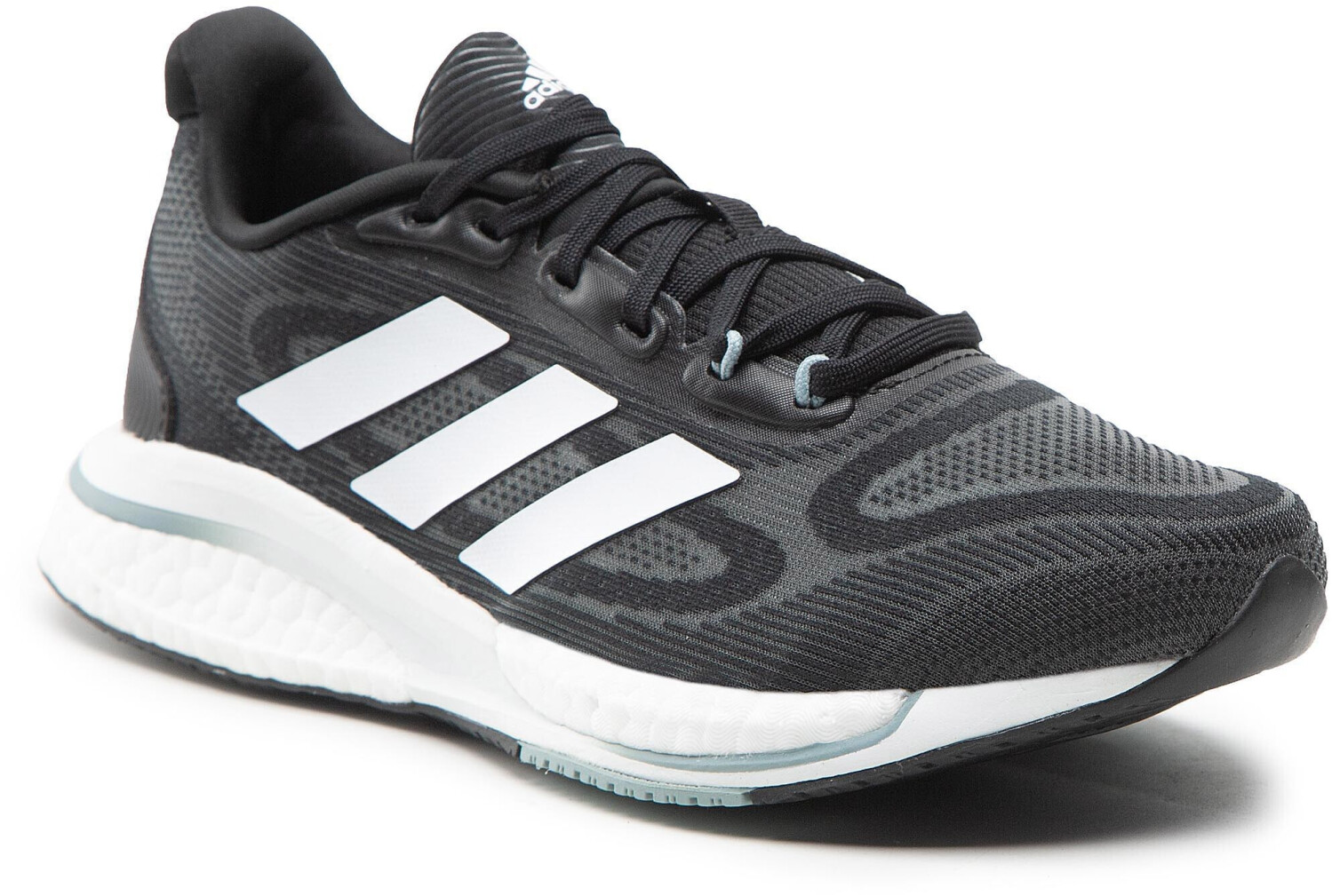 Supernova boost black grey top