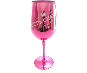 2/4 Original MOËT&CHANDON Gläser ROSE GOLD PINK WEISS Champagner Moet Glas Ibiza 
