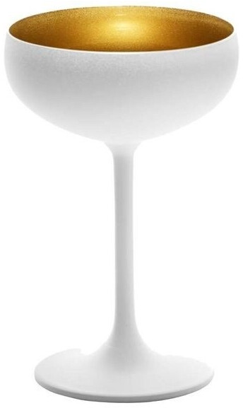Stölzle Olympic champagne bowl 230 ml set of 6 Bianco Opaco