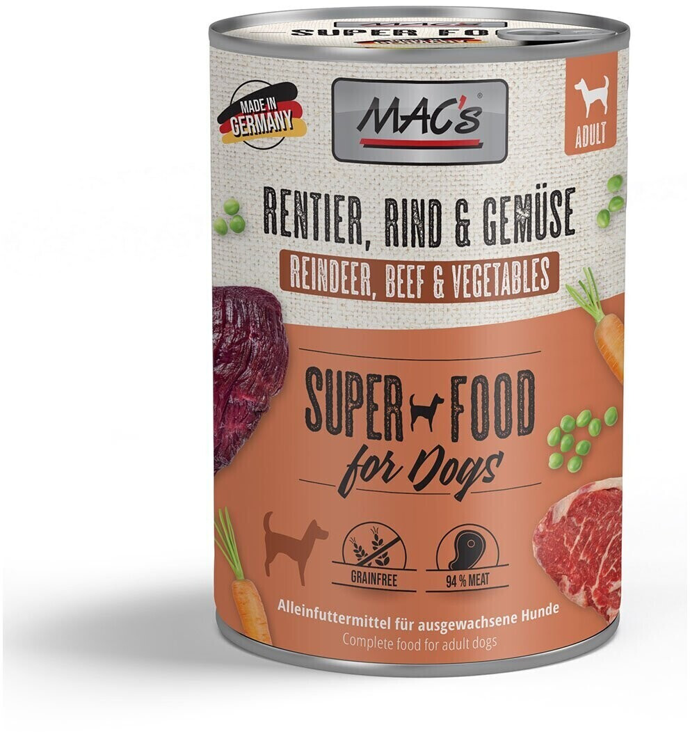 MAC's Dog Reindeer & Vegetable